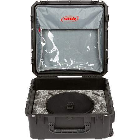 SKB iSeries 2424-10 Injection Molded Cymbal Flyer Wheeled Case w/Storage