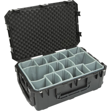 SKB iSeries 3019-12 Injection Molded Wheeled Case w/Think Tank Designed Dividers