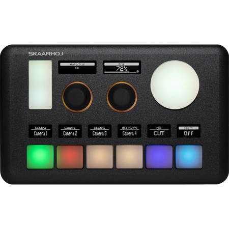 Skaarhoj PTZ Wiz V2 IP-Based Controller and Switcher, Black
