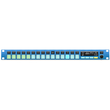 Skaarhoj Rack Pro 2 Control Panel with Blue Pill Inside
