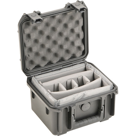 SKB 3i Molded WP Case with mini-latch,2 Double Dividers