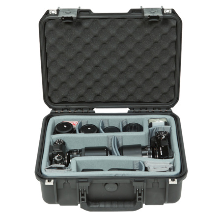 SKB iSeries 1510-6 Case with Think Tank Designed Photo Dividers & Lid Foam