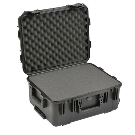 SKB 3I-1914-8B-C Injection Molded Waterproof Case with Cubed Foam Interior, 19x14.38x8", Black