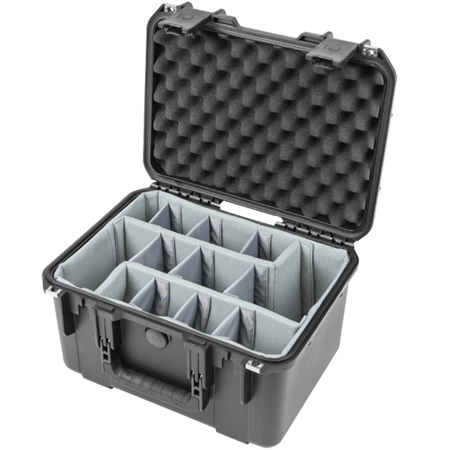 SKB iSeries 3i-1510-9 Waterproof Utility Case with Think Tank Designed Photo Dividers, Black