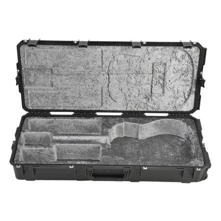 SKB iSeries Waterproof Acoustic Guitar Case with Wheels, Black