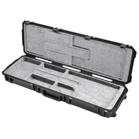 SKB iSeries Waterproof ATA Open Cavity Bass Guitar Case with Wheels