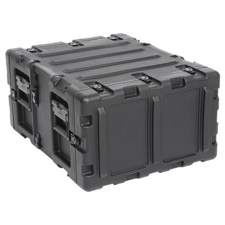 SKB 20" Removable Shock Rack Transport Case, 5 RU, Black
