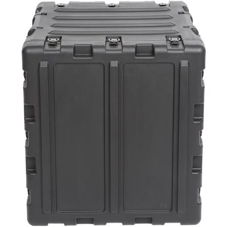SKB 3RS Series 11U 20" Static Shock Rack Transport Case, Black