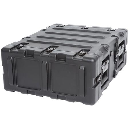 SKB 3RS Series 3U 20" Static Shock Rack Transport Case, Black