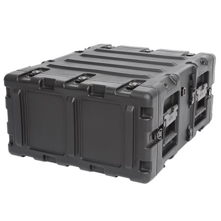 SKB 3RS Series 4U 20" Static Shock Rack Transport Case, Black