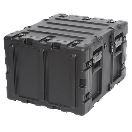 SKB 3RS Series 7U 20" Static Shock Rack Transport Case, Black