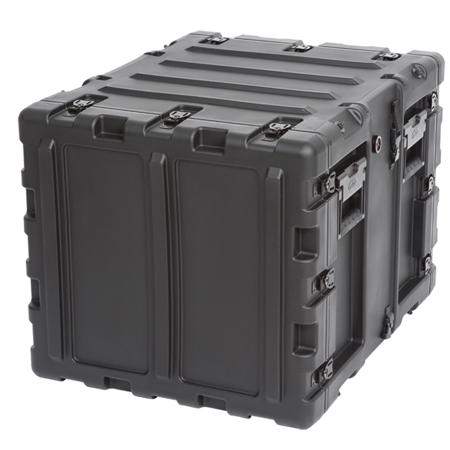 SKB 3RS Series 9U 20" Static Shock Rack Transport Case, Black