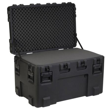 SKB R Series 4024-24 Roto-Molded Mil-Standard Utility Case w/ Layered Foam,Black