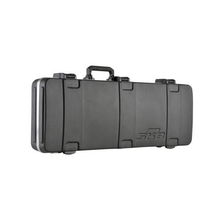 SKB Rectangular Hardshell Case for Stratocaster and Telecaster Shaped Electric Guitars, TSA Trigger Latch