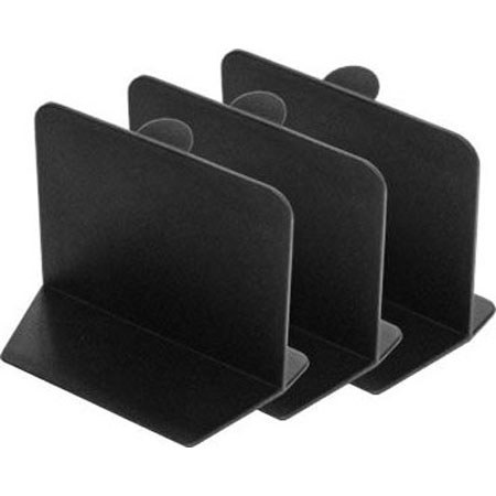 SKB 1SKB-CDS3 CD Stop Bookends, Set of 3 (12/Carton)