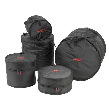 SKB Soft Gig Bag Set for 10" Tom, 12" Tom, 16" Floor Tom, 14" Snare & 22" Bass D
