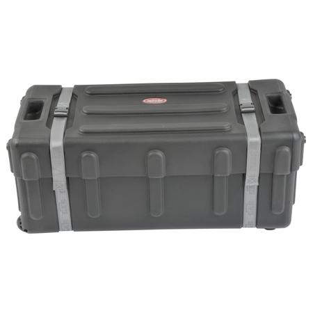 SKB Mid-Sized Drum Hardware Case with Pull Out Handle & Wheels