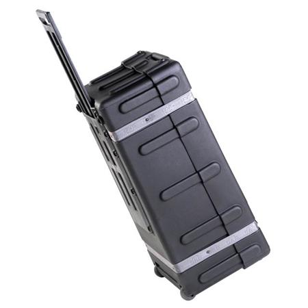 SKB Mid-Sized Drum Hardware Case with Pull Out Handle & Wheels