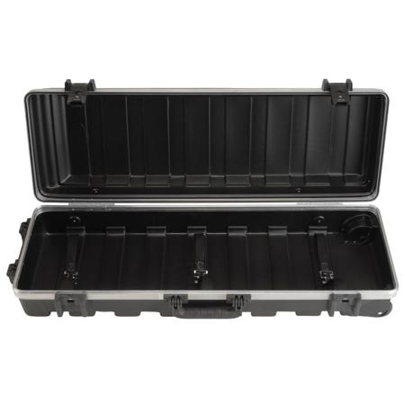 SKB Compact Stand Case 36-1/2" x 11-7/8" x 8-1/4" w/Wheels & Straps, TSA Latches