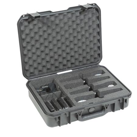 SKB iSeries Waterproof Wireless Four Microphone Case
