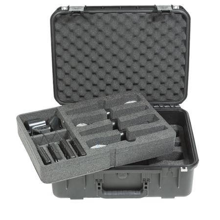 SKB iSeries Injection Molded Waterproof Case for Up to 8 Wireless Mic System