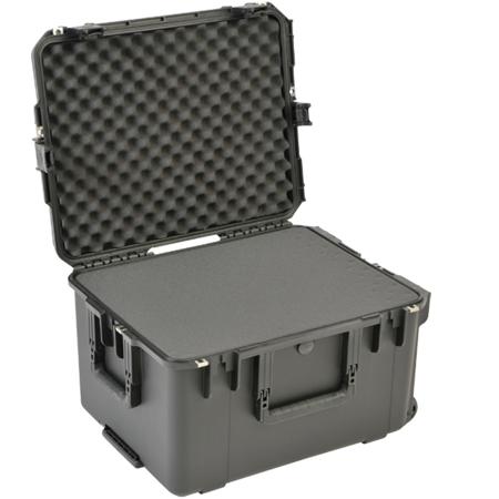 SKB iSeries 2217-12 Waterproof Utility Case with Wheels and Cubed Foam