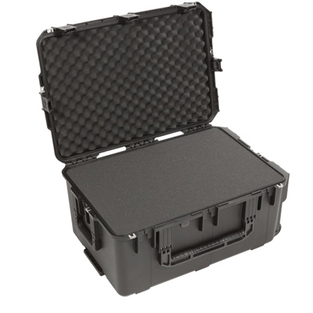 SKB iSeries 2617-12 Waterproof Utility Case with Cubed Foam and Wheels, Black