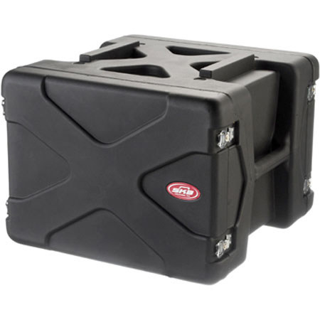 SKB 1SKBR8 8U US Series Roto Rack Front Rail Case,Black