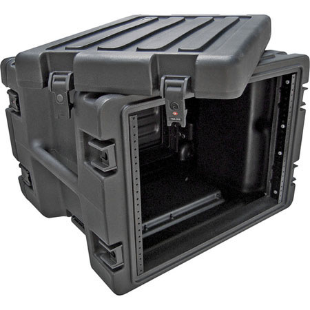 SKB 1SKB-R8W 8U Space Rack with In-line Wheels