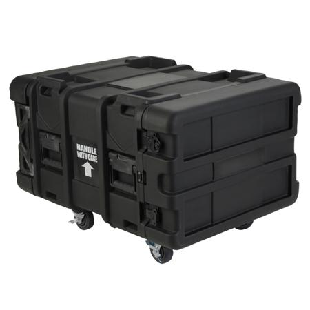 SKB 3SKB-R906U24 24 inch Deep 6U Roto Shock Rack, Black