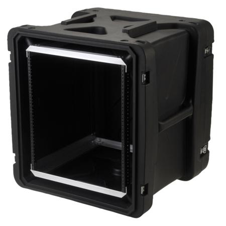SKB 20 inch Deep 12U Roto Shockmount Rack Case, Black