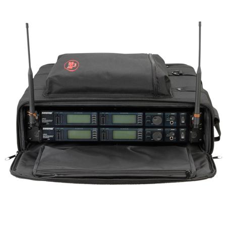 SKB 2U Soft Rack Case, Steel Rails, Heavy Duty Zippers