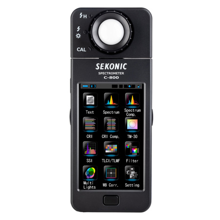 Sekonic Spectrometer C-800-U Color and Illuminance Meter
