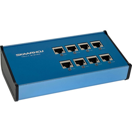 Skaarhoj Tally Link V3 8-Channel Universal PoE Tally System