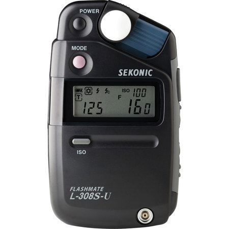 Sekonic L-308S-U Flashmate, Digital Incident, Reflected and Flash Light Meter