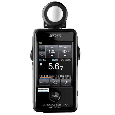 Sekonic LiteMaster Pro L-478DR-U Light Meter for PocketWizard System