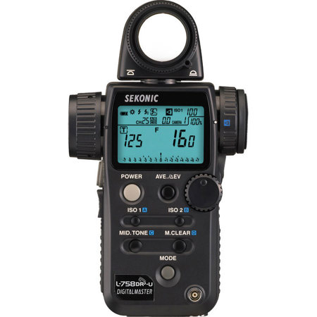 Sekonic L-758DR-U DigitalMaster Light Meter for PocketWizard System