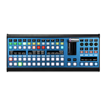 Skaarhoj Master Key One Switcher Control Panel with Blue Pill Inside