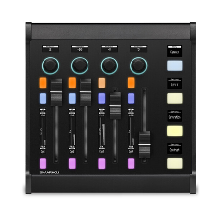 Skaarhoj RCP Mini Camera Shading Controller with Blue Pill Inside