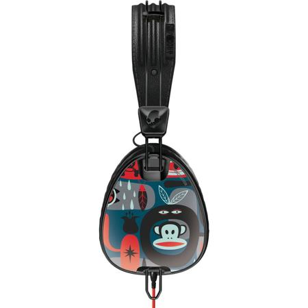 Skullcandy Aviator Over Ear Headphones with In-Line Mic, Paul Frank