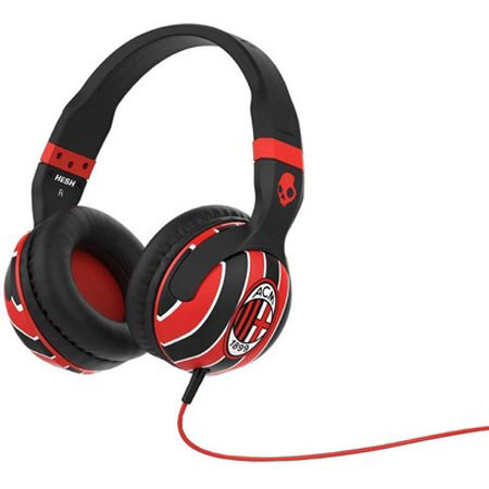 Skullcandy Hesh 2 Over Ear Wired Headphone with In-Line Mic, AC Milan
