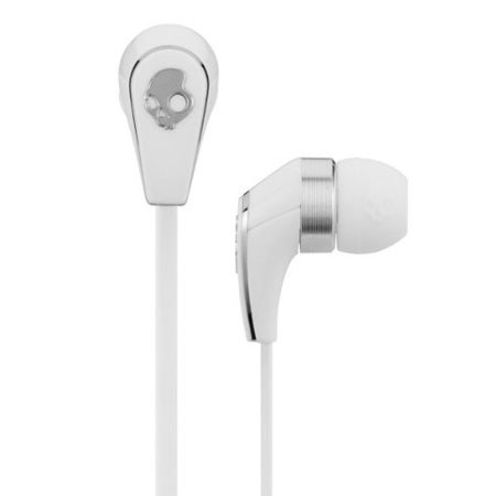 Skullcandy 50/50 Ear Bud Headphones White / Chrome