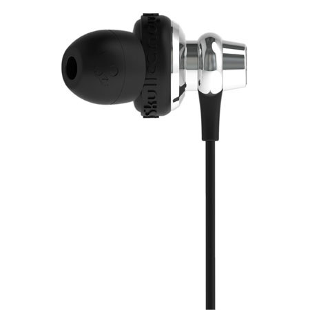 Skullcandy S2HMCY-016 Heavy Medal Headphone, Chrome