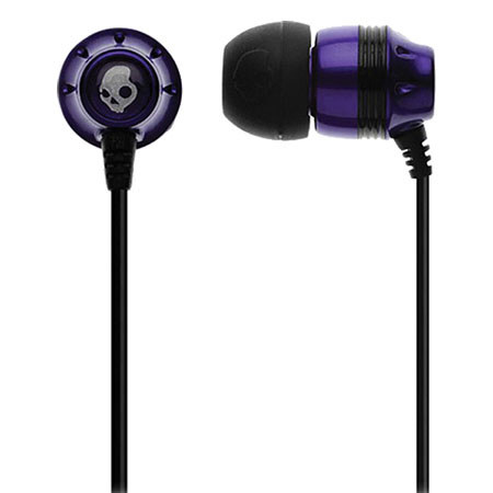 Skullcandy INK'D 2.0 In ear Bud Headphones with Mic - Purple / Black