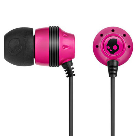 Skullcandy INK'D 2.0 In ear Bud Headphones - Pink / Black