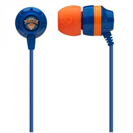 Skullcandy INK'D NBA Series In-Ear Buds Headphones / w/NY Knicks Logo