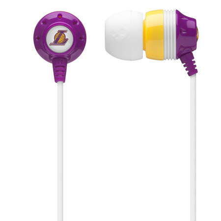 Skullcandy INK'D NBA Series In-Ear Buds / w/LA Lakers Logo