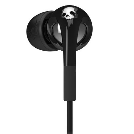 Skullcandy Fix Bud Earbuds, Black and Chrome