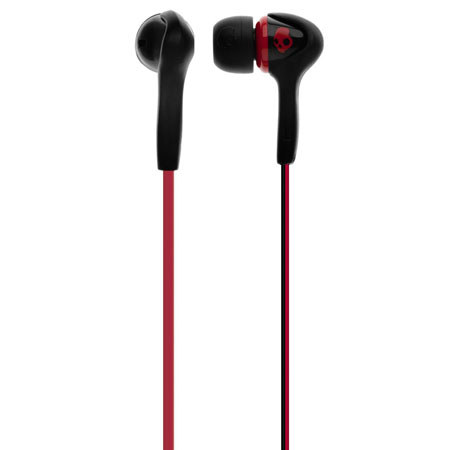 Skullcandy S2SBDZ-034 Smokin Buds Headphone, Black/Red