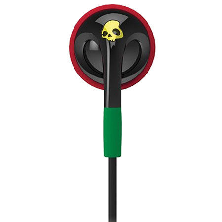 Skullcandy Fix Bud Headphones with In-Line Mic3 - Rasta